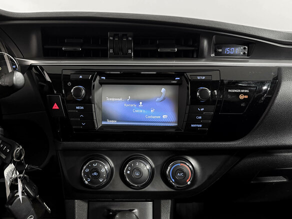 2014 Toyota Corolla XI (E160, E170, E180), серый - вид 16