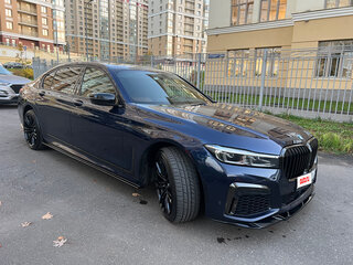 2021 BMW 7 серии Long 740Li xDrive VI (G11/G12) Рестайлинг, синий, 6500000 рублей, вид 2
