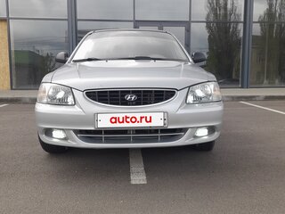 2005 Hyundai Accent ТагАЗ II, серебристый, 482000 рублей, вид 1