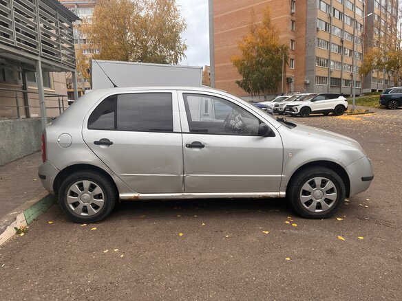 2004 Skoda Fabia I Рестайлинг, серебристый, 200000 рублей - вид 3