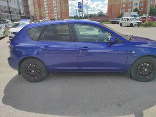 2008 Mazda 3 I (BK) Рестайлинг, синий, 570000 рублей, вид 4