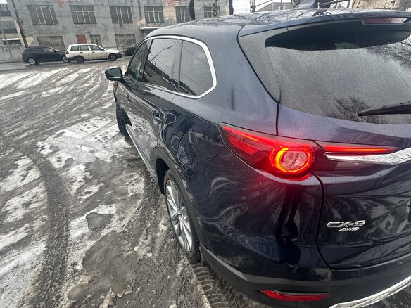 2017 Mazda CX-9 II, синий, 2600000 рублей - вид 6