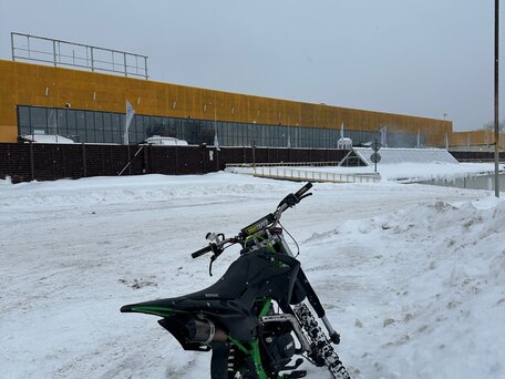 2021 BSE MX 125, зелёный, 61000 рублей, вид 3