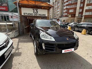 2007 Porsche Cayenne S I Рестайлинг (957), чёрный, 915000 рублей, вид 2