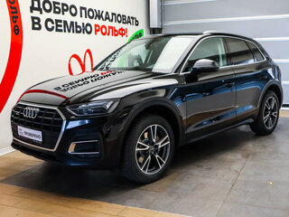 2021 Audi Q5 45 TFSI II (FY) Рестайлинг, чёрный, 3659000 рублей, вид 1