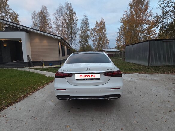 2022 Mercedes-Benz E-Класс 350 V (W213, S213, C238) Рестайлинг, белый - вид 3