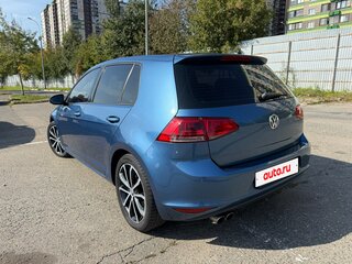 2013 Volkswagen Golf VII, голубой, 1100000 рублей, вид 5
