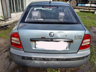 2003 Skoda Octavia I (A4) Рестайлинг, голубой, 200000 рублей, вид 2