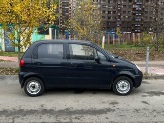 2009 Daewoo Matiz I Рестайлинг, синий, 198000 рублей, вид 2