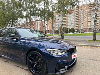 2016 BMW 3 серии 320i xDrive VI (F3x) Рестайлинг, синий, 1990000 рублей, вид 2