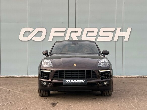 2016 Porsche Macan S I, коричневый, 3150000 рублей - вид 3