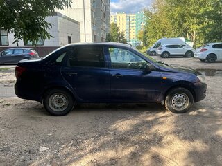 2014 Lada (ВАЗ) Granta I, синий, 155000 рублей, вид 4
