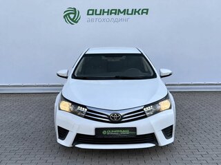 2013 Toyota Corolla XI (E160, E170, E180), белый, 895000 рублей, вид 2