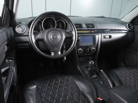 2006 Mazda 3 I (BK) Рестайлинг, чёрный, 725000 рублей - вид 5