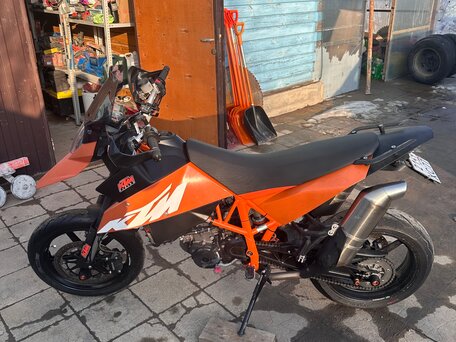 2008 KTM 690 SM, оранжевый, 410000 рублей, вид 1