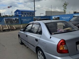 2008 Hyundai Accent ТагАЗ II, серый, 270000 рублей, вид 5