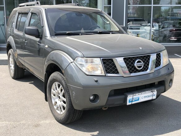 2007 Nissan Pathfinder III, серый - вид 2