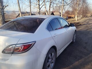 2010 Mazda 6 II (GH) Рестайлинг, белый, 990000 рублей, вид 5