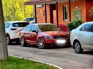 2015 Skoda Octavia RS III, красный, 1990000 рублей, вид 5