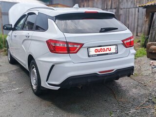 2019 Lada (ВАЗ) Vesta SW I, белый, 1100000 рублей, вид 2
