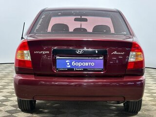 2011 Hyundai Accent ТагАЗ II, красный, 700000 рублей, вид 4