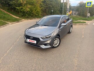 2017 Hyundai Solaris II, серый, 1330000 рублей, вид 1