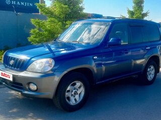 2002 Hyundai Terracan I, синий, 1100000 рублей, вид 1