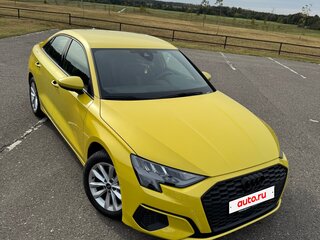 2021 Audi A3 30 TFSI IV (8Y), жёлтый, 1985000 рублей, вид 4