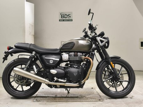 2020 Triumph Street Twin, зелёный, 780000 рублей, вид 1