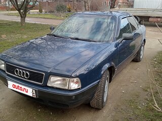 1992 Audi 80 V (B4), синий, 270000 рублей, вид 1