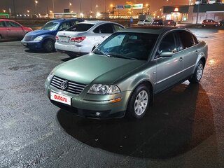 2002 Volkswagen Passat B5 Рестайлинг, зелёный, 650000 рублей, вид 1