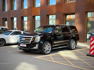2018 Cadillac Escalade IV, чёрный, 5250000 рублей, вид 2