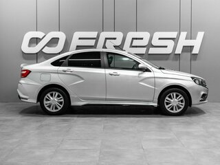 2017 Lada (ВАЗ) Vesta I, серебристый, 790000 рублей, вид 5