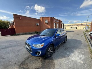 2014 Mitsubishi ASX I Рестайлинг, синий, 1250000 рублей, вид 1