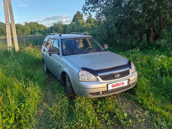 2010 Lada (ВАЗ) Priora I, серебристый, 330000 рублей - вид 9