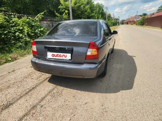 2004 Hyundai Accent ТагАЗ II, серый, 350000 рублей, вид 4