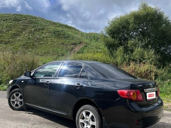2008 Toyota Corolla AMT X (E140, E150), чёрный, 595000 рублей - вид 5