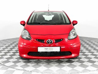 2007 Toyota Aygo I, красный, 329000 рублей, вид 2