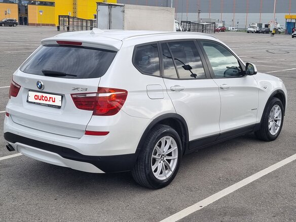 2014 BMW X3 20i xDrive II (F25) Рестайлинг, белый, 1699000 рублей - вид 4