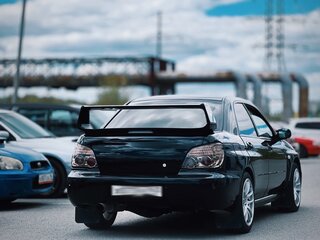 2007 Subaru Impreza II Рестайлинг 2, чёрный, 1250000 рублей, вид 2