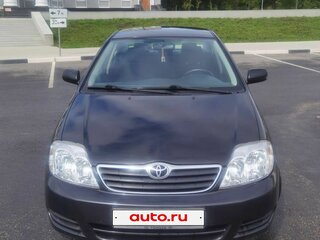 2006 Toyota Corolla IX (E120, E130) Рестайлинг, чёрный, 570000 рублей, вид 2