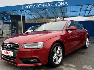 2015 Audi A4 IV (B8) Рестайлинг, красный, 1350000 рублей, вид 1
