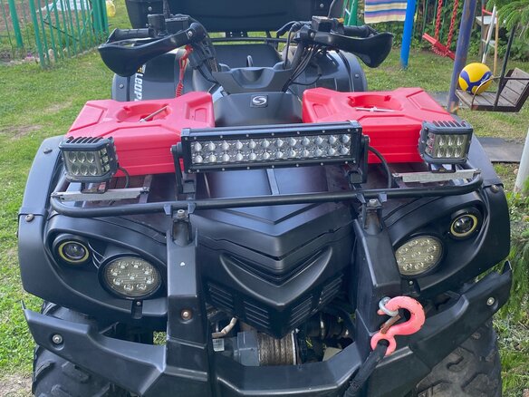 2016 Stels ATV-600YL Леопард, чёрный, 485000 рублей - вид 11