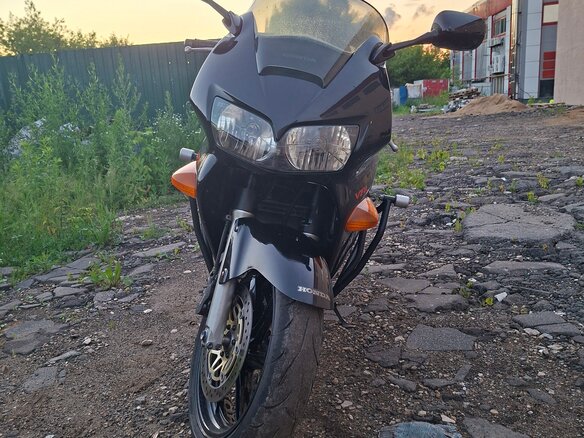 1999 Honda VFR 800, чёрный, 400000 рублей - вид 9