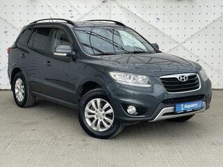 2011 Hyundai Santa Fe II Рестайлинг, серый, 960000 рублей, вид 3
