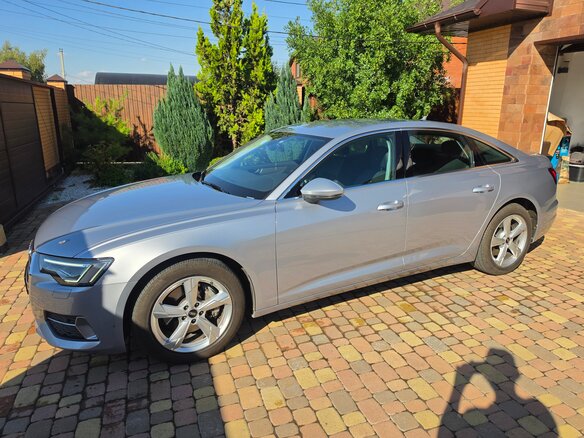 2021 Audi A6 45 TFSI V (C8), серый - вид 6