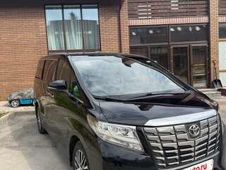 2017 Toyota Alphard III, чёрный, 3800000 рублей, вид 3