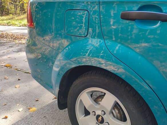 2008 Chevrolet Aveo I Рестайлинг, голубой, 400000 рублей - вид 8