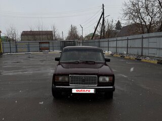 2006 Lada (ВАЗ) 2107, красный, 80000 рублей, вид 2