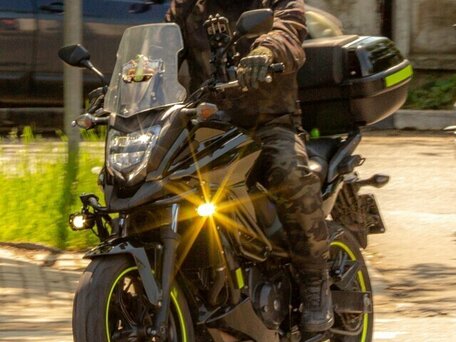 2020 Honda NC 750X, зелёный, 650000 рублей, вид 1